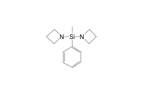 1-[1-Azetidinyl(methyl)phenylsilyl]azetidine