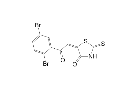 5-[2', 5'-Dibromobenzoylmethylene)-2-thioxo-4-oxo-1,3-thiazolidine