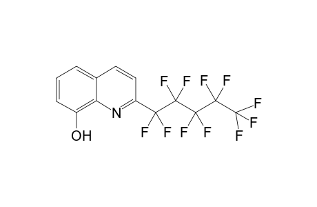 2-(1,1,2,2,3,3,4,4,5,5,5-undecafluoropentyl)-8-quinolinol