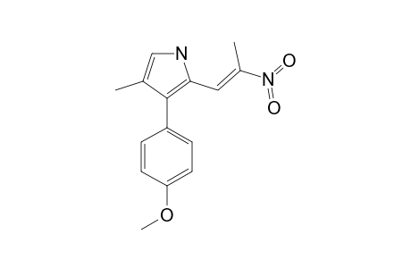 (E)-1-[4-METHYL-3-(4-METHOXYPHENYL)-1H-PYRROL-2-YL]-2-NITROPROP-ENE