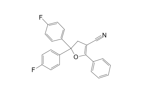 3-Cyano-5,5-bis(4-fluorophenyl)-2-phenyl-4,5-dihydrofuran