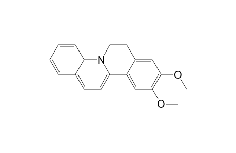 Dibenzo[a,f]quinolizinium, 6,7-dihydro-9,10-dimethoxy-, perchlorate