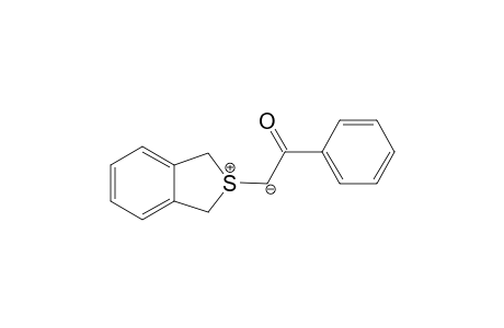 Benzo[c]thiophenium, 1,3-dihydro-, 2-oxo-2-phenylethylide