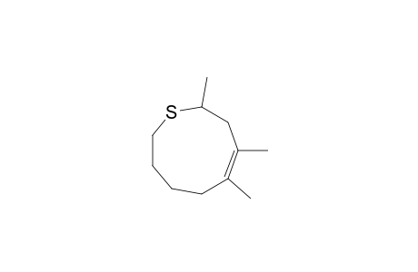 (Z)-2,4,5-TRIMETHYLTHIACYCLONON-4-ENE