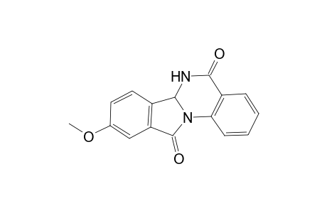 9-Methoxy-6,6a-Dihydroisoindolo[2,1-a]quinazoline-5,11-dione