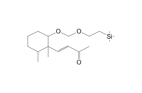 (3E)-4-(1,2-Dimethyl-6-([2-(trimethylsilyl)ethoxy]methoxy)cyclohexyl)-3-buten-2-one