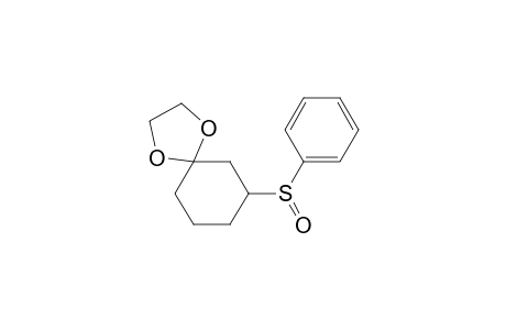 7-(Phenylsulfinyl)-1,4-dioxaspiro[4.5]decane