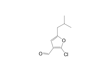 5-(2-METHYLPROPYL)-3-FORMYL-2-CHLOROFURAN