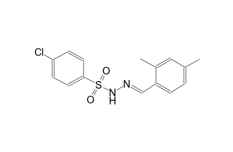 4-chloro-N'-[(E)-(2,4-dimethylphenyl)methylidene]benzenesulfonohydrazide