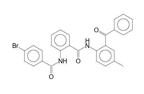 N-(2-Benzoyl-p-tolyl)-2-(4-bromobenzamido)benzamide
