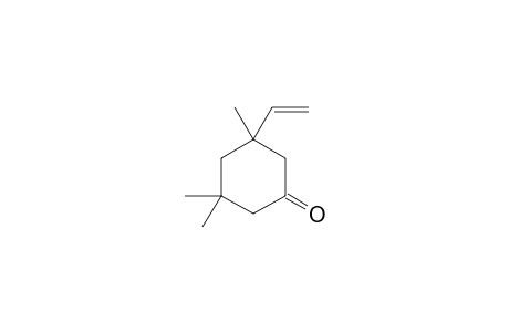 3-ethenyl-3,5,5-trimethylcyclohexan-1-one