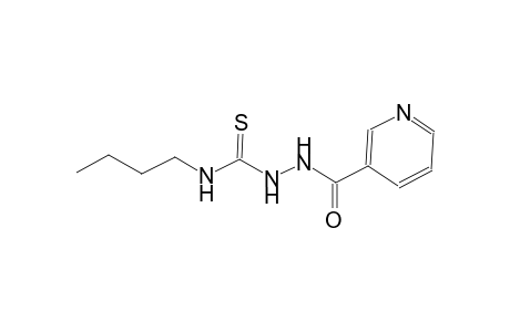N-butyl-2-(3-pyridinylcarbonyl)hydrazinecarbothioamide