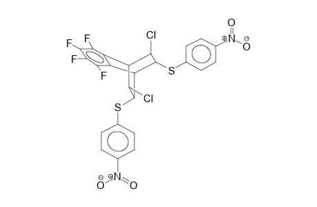 ENDO-2,ANTI-7-DICHLORO,EXO-3,SYN-8-DI(PARA-NITROPHENYL)THIO-5,6-TETRAFLUOROBICYCLO[2.2.2]OCTENE