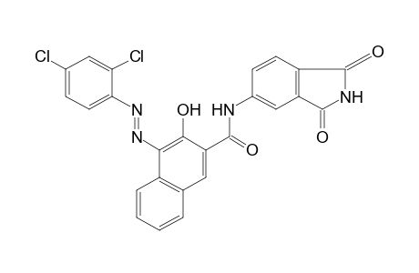 4-[(2,4-DICHLOROPHENYL)AZO]-N-(1,3-DIOXO-5-ISOINDOLINYL)-3-HYDROXY-2-NAPHTHAMIDE