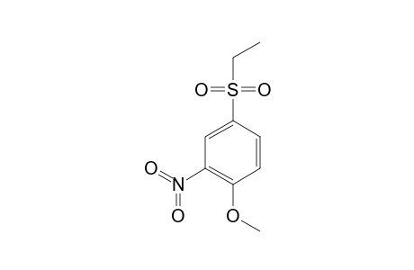 4-(ETHYLSULFONYL)-1-METHOXY-2-NITROBENZENE