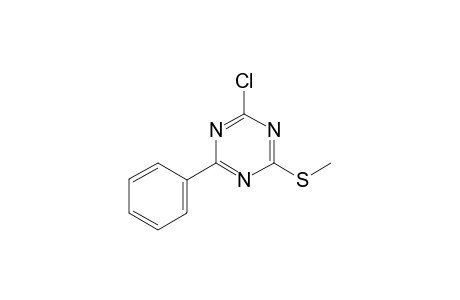 2-Chloro-4-(methylsulfanyl)-6-phenyl-1,3,5-triazine