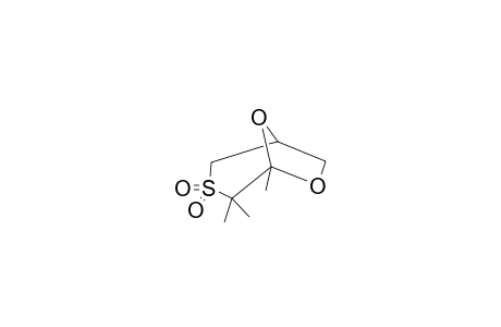 1,7,7-TRIMETHYL-2,8-DIOXA-6,6'-DIOXO-6-THIABICYCLO-[3.2.1]-OCTANE