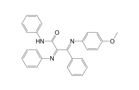 Benzenepropanamide, .beta.-[(4-methoxyphenyl)imino]-N-phenyl-.alpha.-(phenylimino)-