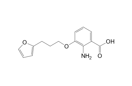 Benzoic acid, 2-amino-3-[3-(2-furanyl)propoxy]-