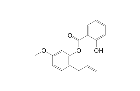 2-allyl-5-methoxyphenyl salicylate