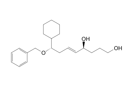 (4S,5E,8S)-8-Benzyloxy-8-cyclohexyloct-5-ene-1,4-diol