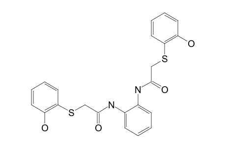 N,N'-BIS-(ORTHO-HYDROXYPHENYLTHIOACETYL)-ORTHO-PHENYLENEDIAMINE