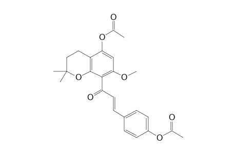 1'',2''-Dihydroxanthohumol K, diacetate