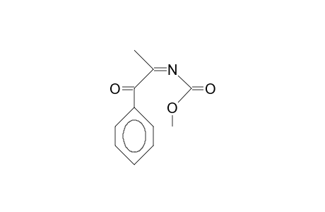 1-(N-Methoxycarbonyl-imino)-ethyl phenyl ketone