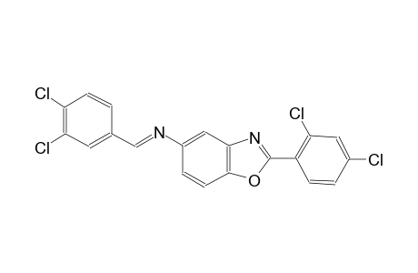 5-benzoxazolamine, 2-(2,4-dichlorophenyl)-N-[(E)-(3,4-dichlorophenyl)methylidene]-