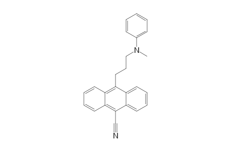 9-[3-(N-Phenyl-N-methylamino)propyl]-10-cyanoanthracene
