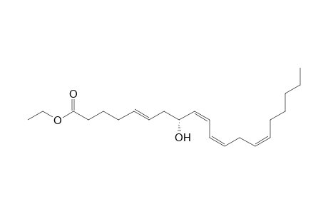 5,9,11,14-Eicosatetraenoic acid, 8-hydroxy-, ethyl ester, [R-(E,Z,Z,Z)]-