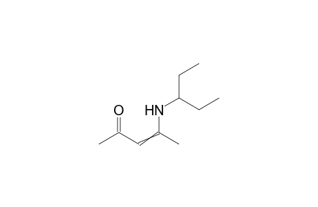 4-(Pentan-3-ylamino)pent-3-en-2-one