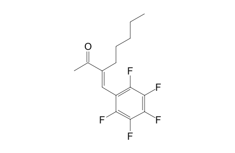 (E)-3-(perfluorobenzylidene)octan-2-one