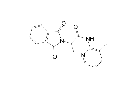 2-(1,3-dioxo-1,3-dihydro-2H-isoindol-2-yl)-N-(3-methyl-2-pyridinyl)propanamide