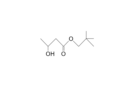 3-Hydroxy-butanoic acid, neopentyl ester