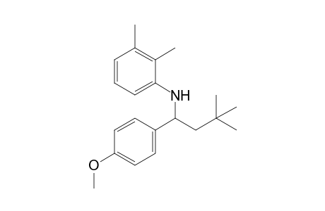N-[1-(4-methoxyphenyl)-3,3-dimethyl-butyl]-2,3-dimethyl-aniline