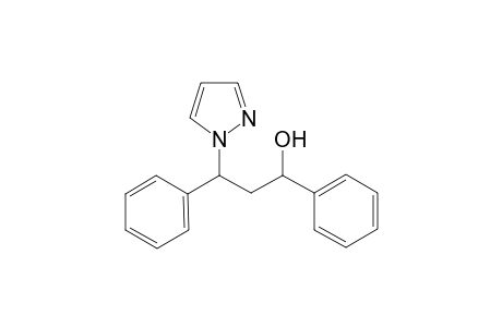 1,3-diphenyl-3-(1H-pyrazolyl-1-yl)propan-1-ol