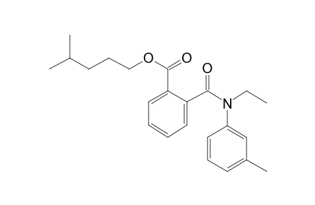 Phthalic acid, monoamide, N-ethyl-N-(3-methylphenyl)-, isohexyl ester