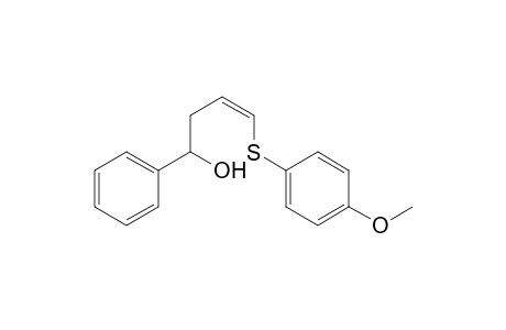 Benzenemethanol, .alpha.-[3-[(4-methoxyphenyl)thio]-2-propenyl]-, (Z)-