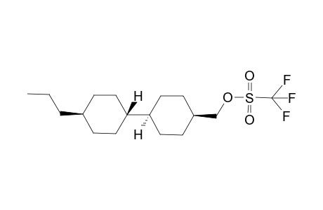4-[(Trifluoromethyl)sulfonylmethyl]-4'-propyl-bis(cyclohexyl)