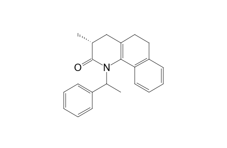 3-Methyl-1-(1-(R)-phenylethyl)-3,4,5,6-tetrahydro-1H-benzo[h]quinolin-2-one isomer