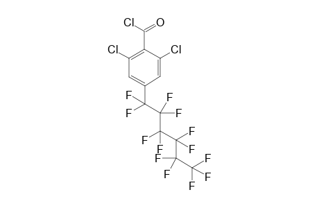 2,6-Dichloro-4-(perfluorohexyl)benzoyl chloride
