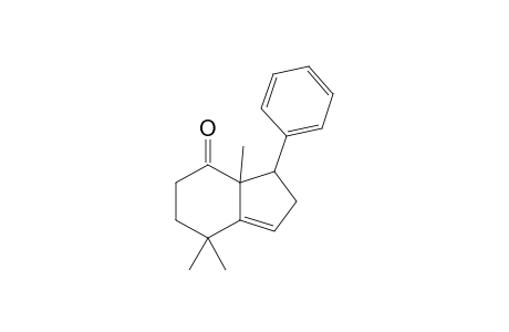 3a,7,7-Trimethyl-3-phenyl-2,3,3a,5,6,7-hexahydroinden-4-one