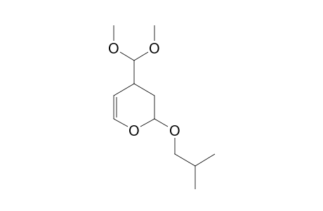 2H-Pyran, 4-(dimethoxymethyl)-3,4-dihydro-2-(2-methylpropoxy)-