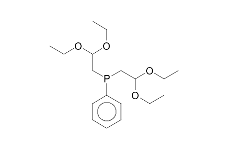 3-Phosphapentane, 1,1,5,5-tetraethoxy-3-phemyl-