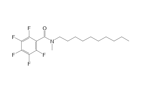 Benzamide, pentafluoro-N-methyl-N-decyl-