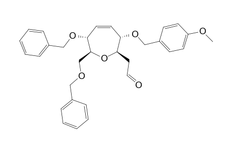 (2R,3S,4Z,6R,7S)-{6-Benzyloxy-7-benzyloxymethyl-3-(4-methoxybenzyloxy)-2,3,6,7-tetrahydrooxepin-2-yl}ethanal