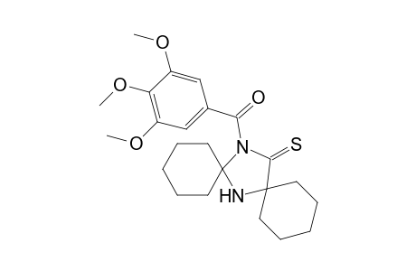 14-(3,4,5-trimethoxybenzoyl)-7,14-diazadispiro[5.1.5.2]pentadecane-15-thione