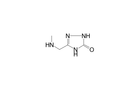 3H-1,2,4-Triazol-3-one, 2,4-dihydro-5-[(methylamino)methyl]-