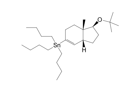 [(1S,3aR,7aS)-1-(t-Butoxy)-7a-methyl-2,3,3a,6,7,7a-hexahydro-1H-inden-5-yl]-(tributyl)-stannane